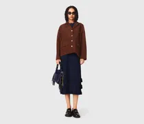Wildlederjacke - Marron Chocolat