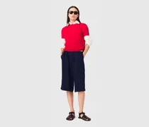 Pullover Mit Rundhalsausschnitt - Rot
