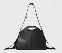 Tasche Miss M Aus Glattleder - Schwarz