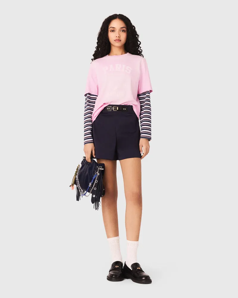 Maje Maritimes T-Shirt - Rosa Rosa