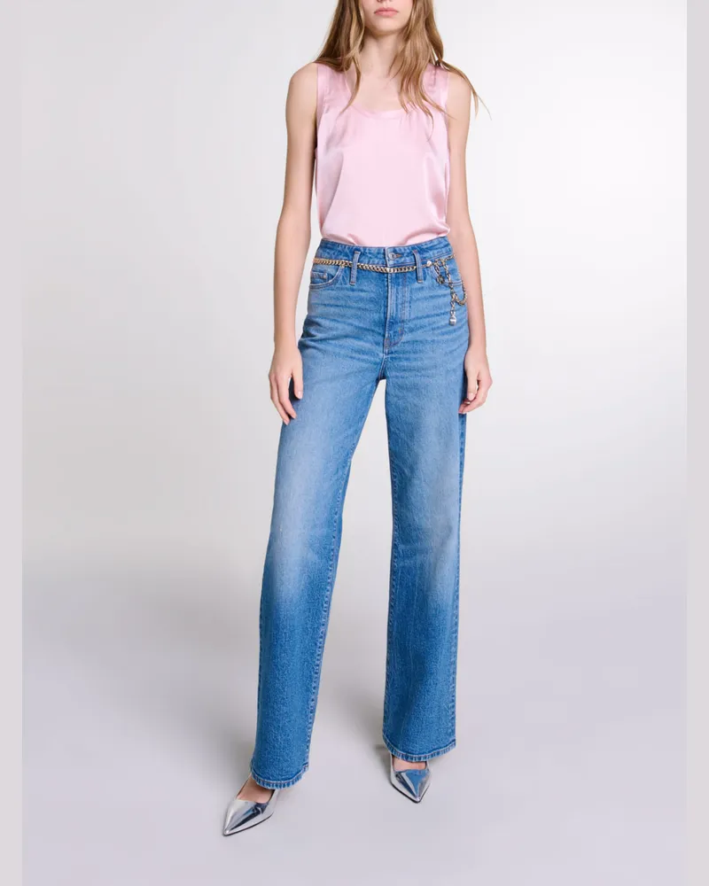 Maje Seidentop - Blassrosa Blassrosa