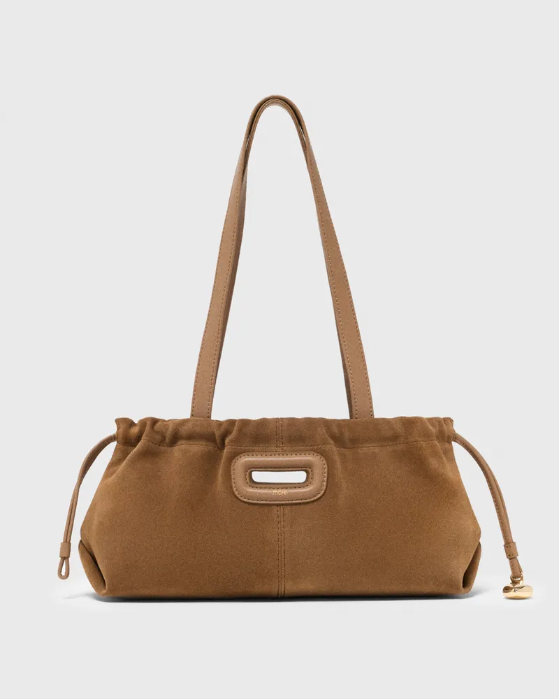 Maje Milpli Gazette Aus Wildleder - Kamel Kamel