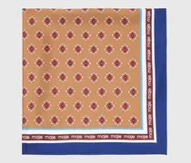 Bandana Mit Blumenmuster - Kamel