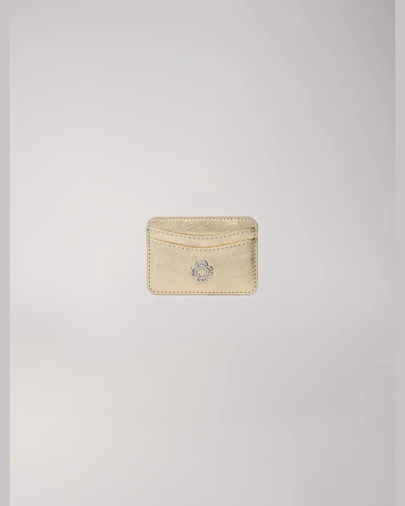 Maje Kartenetui Aus Rissigem Leder - Golden Golden