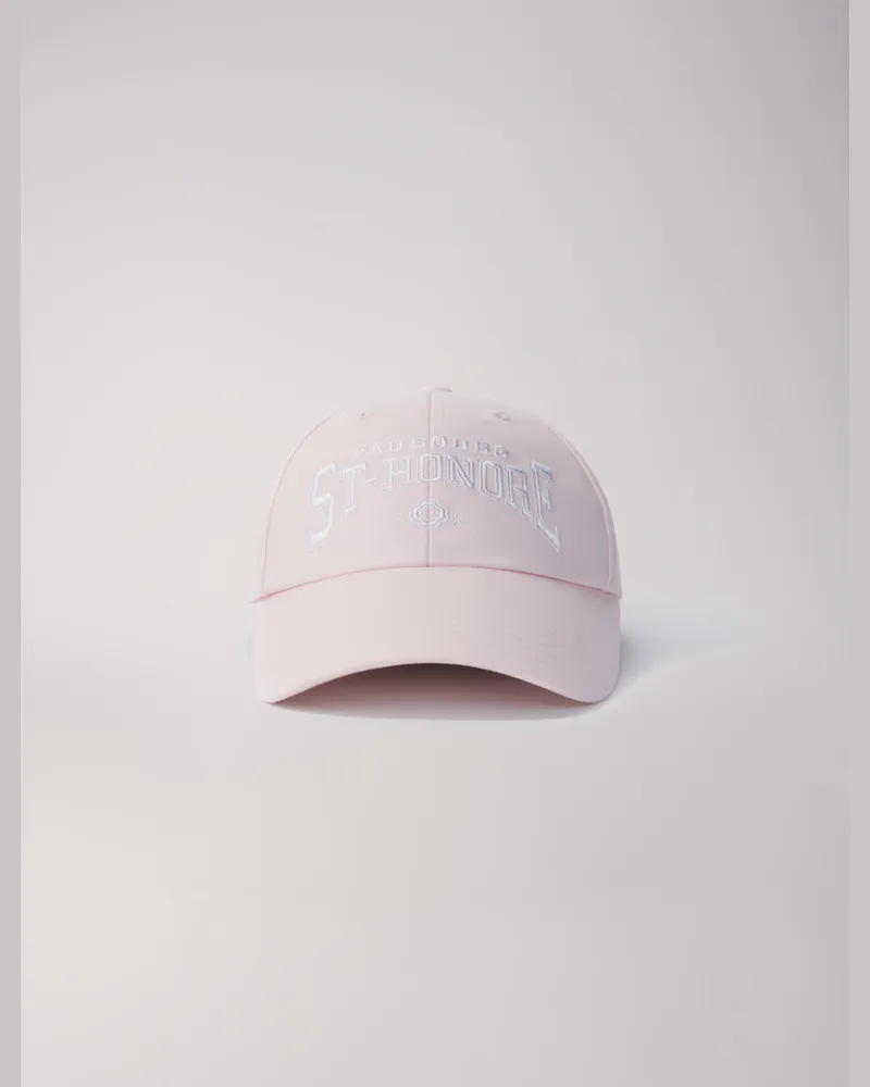 Maje Cap Aus Baumwolle Saint Honoré - Blassrosa Blassrosa