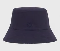 Wendbarer Bob Mit Früchteprint - Marineblau