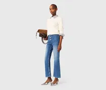 Jeanshose Mit Taschen - Blau