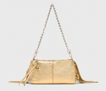 Miss M-tasche In Metallic-optik - Golden
