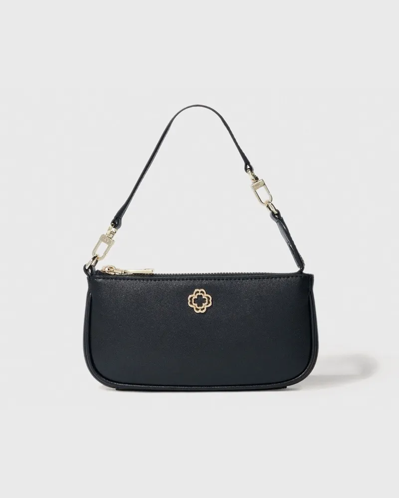 Maje Kleide Clutch Aus Leder - Geschenkidee - Schwarz Schwarz