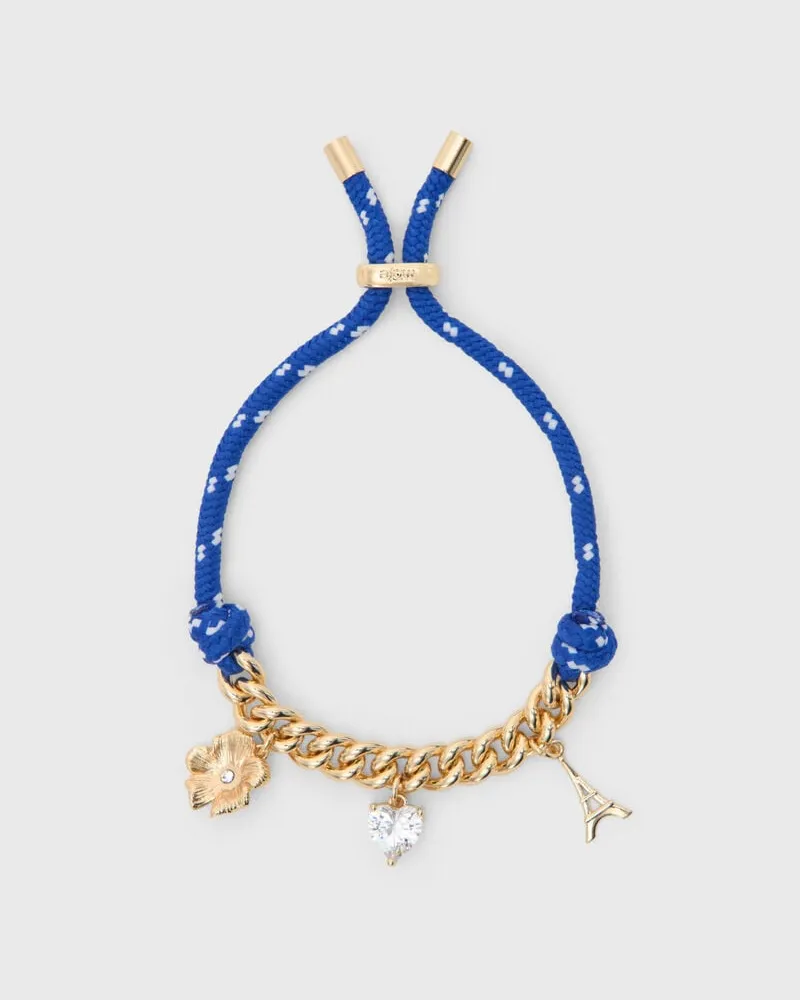 Maje Kettenarmband Mit Marinekordel - Golden Golden