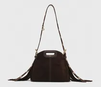 Miss M Mini Tasche Aus Wildleder - Dunkelbraun