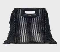 Minitasche M Mit Strass - Schwarz