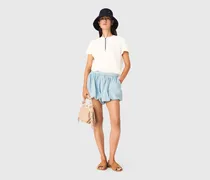 T-Shirt Mit Sommerprint - Weiß