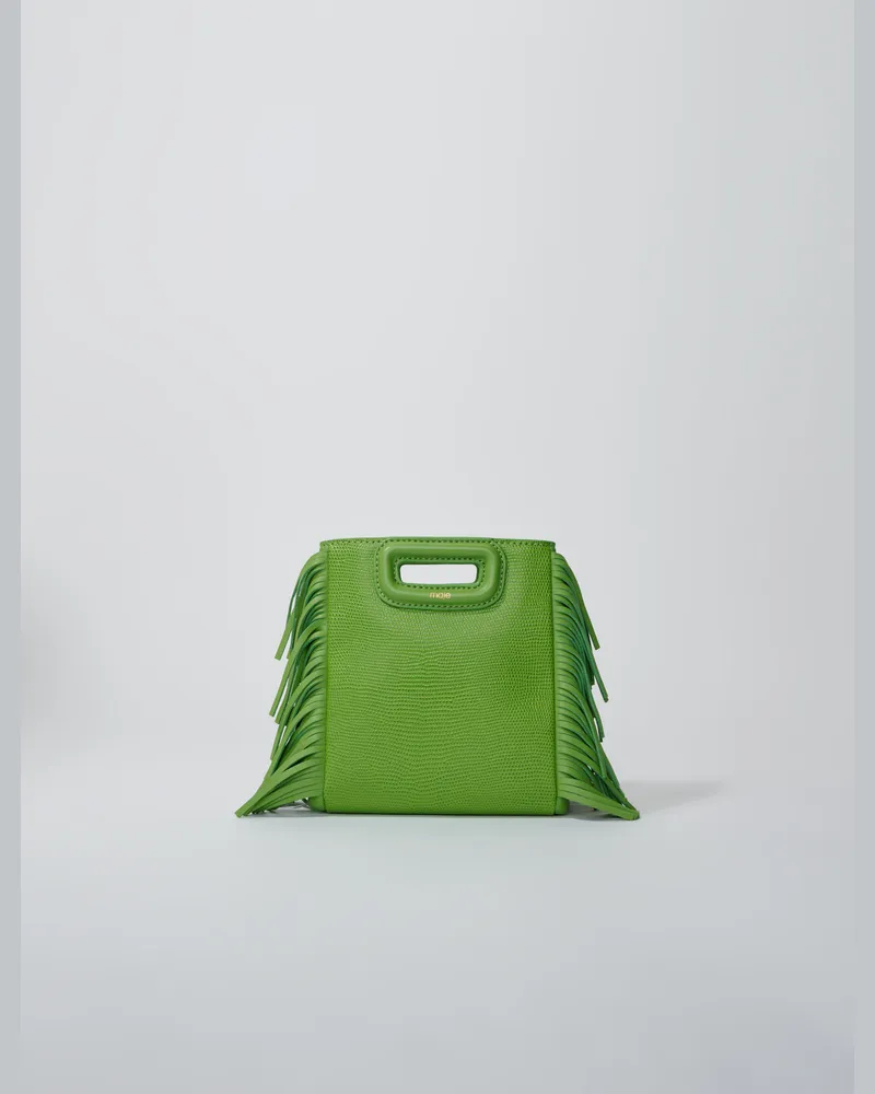 Maje M Mini-tasche Aus Leder - Palmengrün Palmengrün