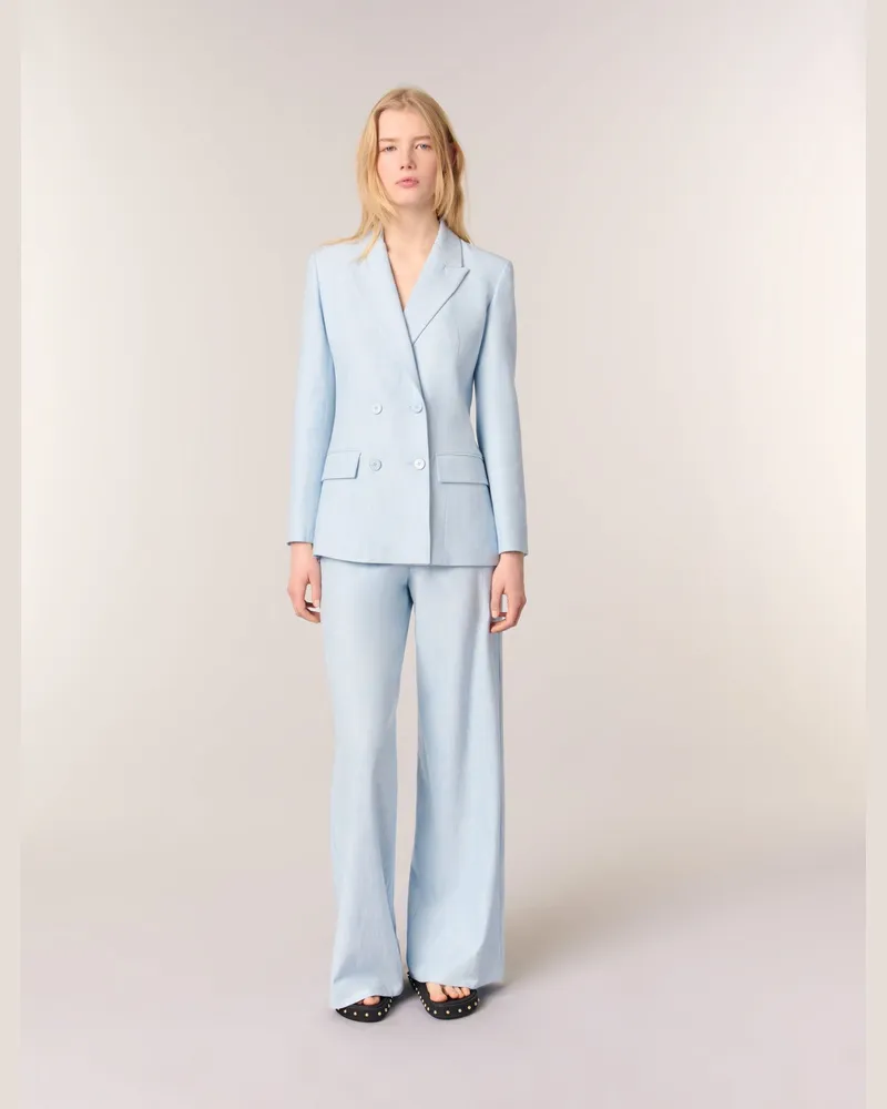 Maje Blazer - Blau Himmelblau