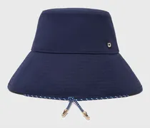 Bastelmütze Aus Baumwolle Mit Kordel - Marineblau