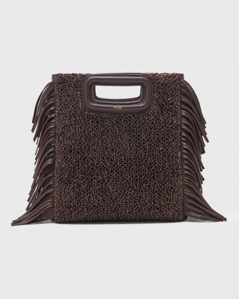 Maje M Neuer Bast - Dunkelbraun Dunkelbraun