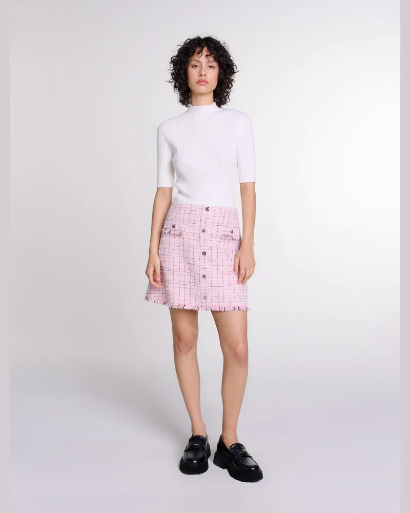 Maje Tweedrock - Rosa Rosa