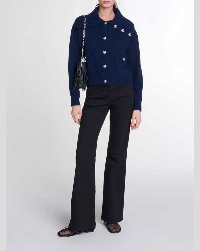 Maje Schlagjeans - Schwarz Schwarz