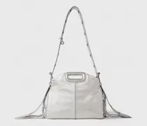 Tasche Miss M Mini, Metallic-leder - Festliche Kleidung - Silber