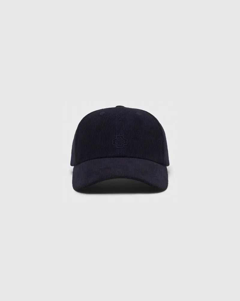 Maje Cordsamt-kappe - Marineblau Marine