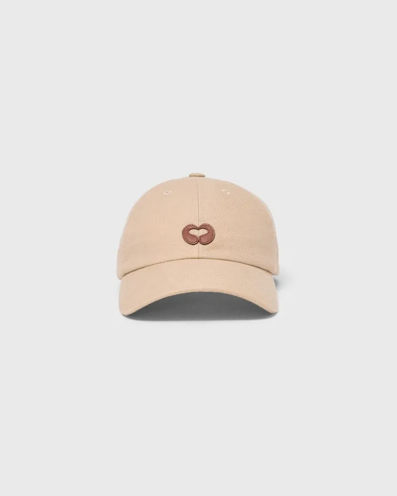 Maje Cap Aus Leinenmix Mit Logo - Beige Beige