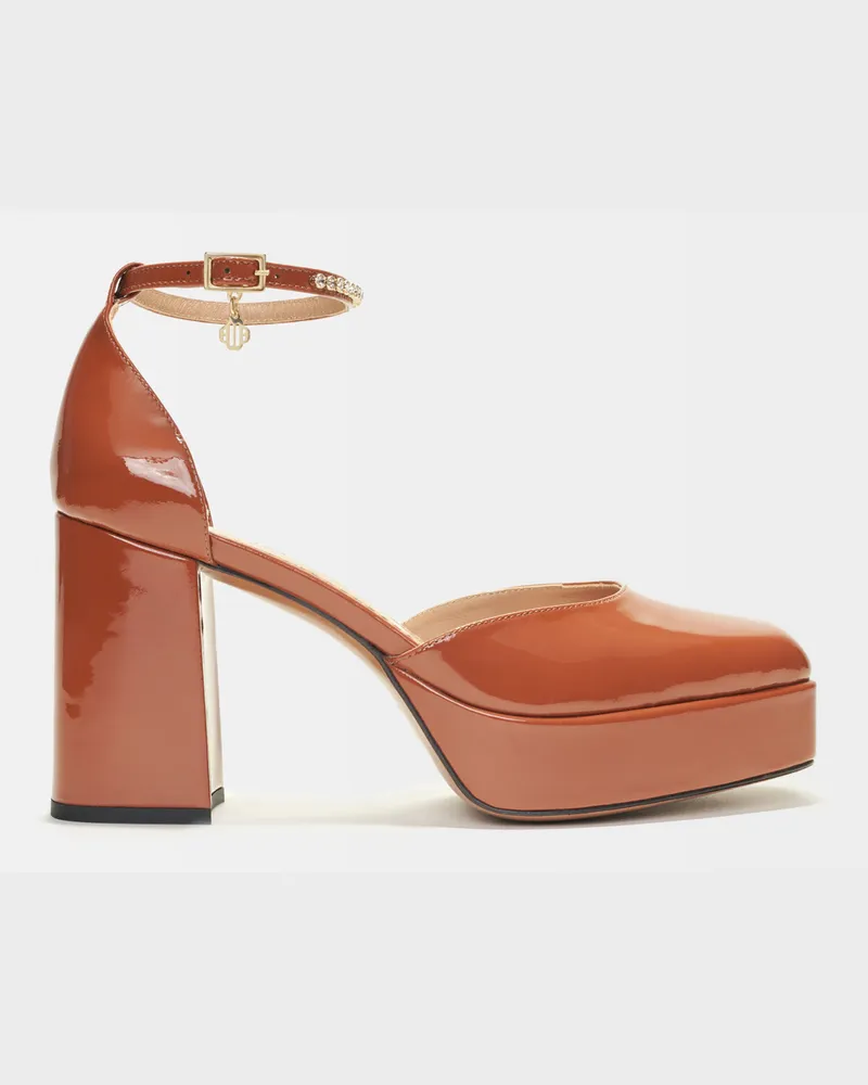 Maje Lackpumps Mit Plateau - Eichhörnchen Eichhörnchen