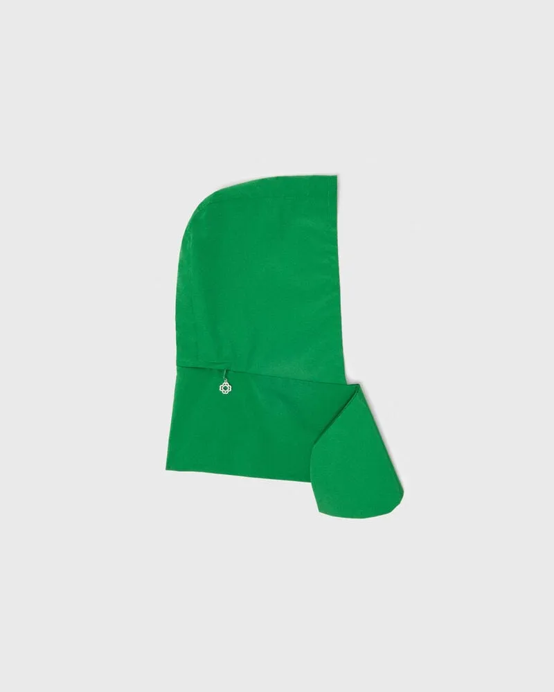 Maje Wasserdichte Kapuze Zum Binden - Grün Grün