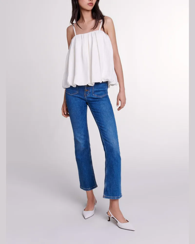 Maje Trägertop - Weiß Weiß