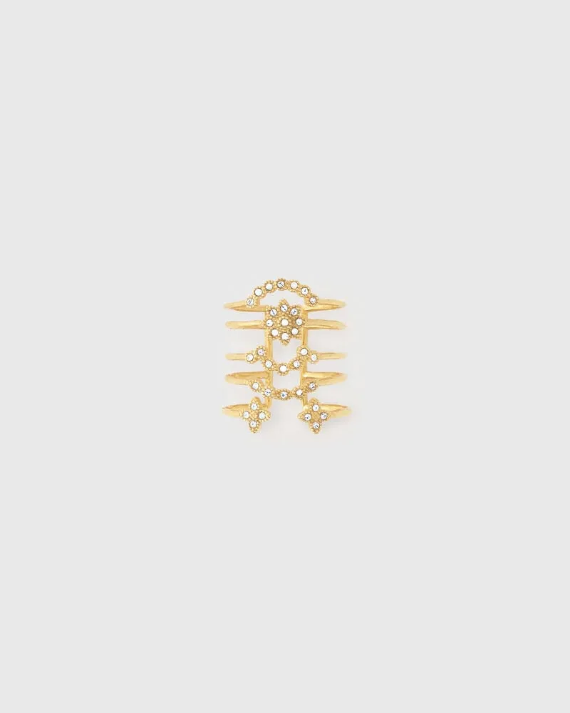 Maje Kostbarer Semainier-ring - Gold Gold