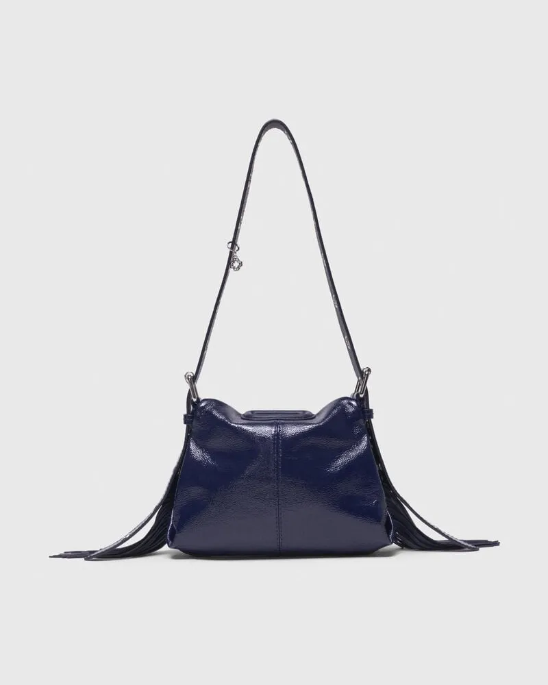 Maje Tasche Miss M Mini, Naplak-leder - Marineblau Marine
