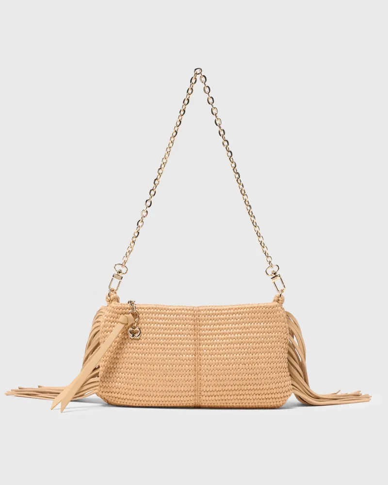 Maje Miss M-clutch In Natur-optik - Beige Beige