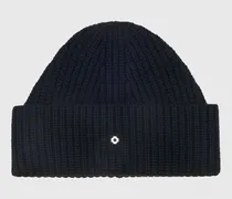 Mütze Aus Wolle Und Kaschmir - Schwarz