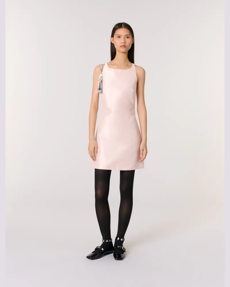 Maje Rückenfreies Kleid - Blassrosa Blassrosa