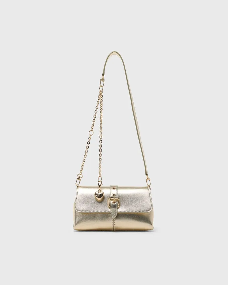 Maje Miss M Walk In Metallic-optik - Hellgold Hellgold