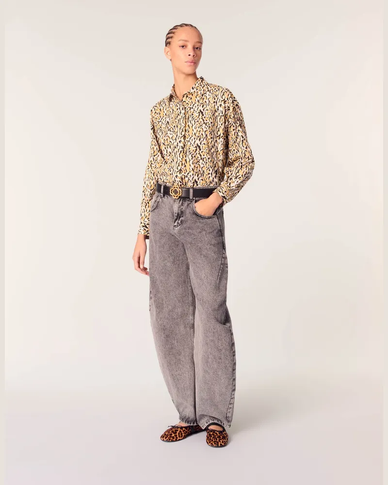 Maje Hemd Mit Leoparden-print - Imprime Leopard Imprime