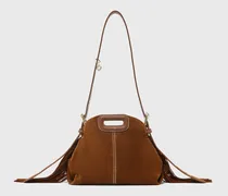 Tasche Miss M Mini, Stepp-wildleder - Hellbraun