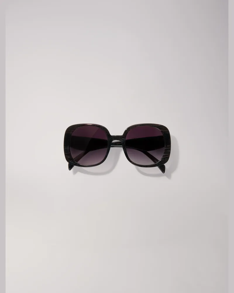 Maje Sonnenbrille - Schwarz Schwarz