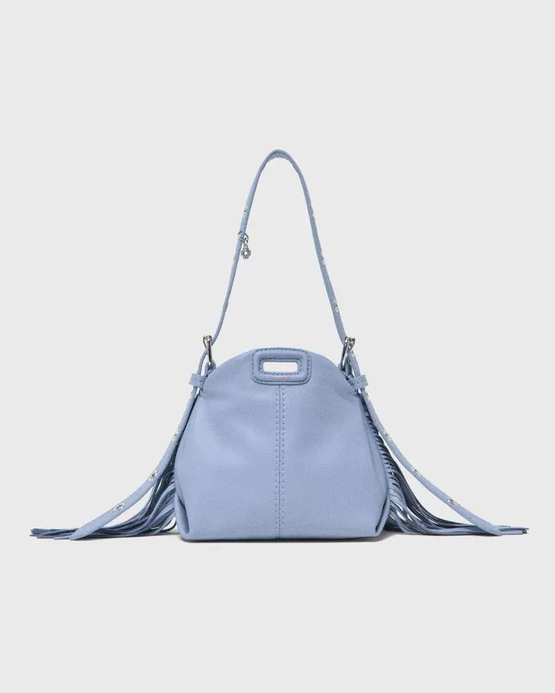 Maje Tasche Miss M Micro - Blau Himmelblau