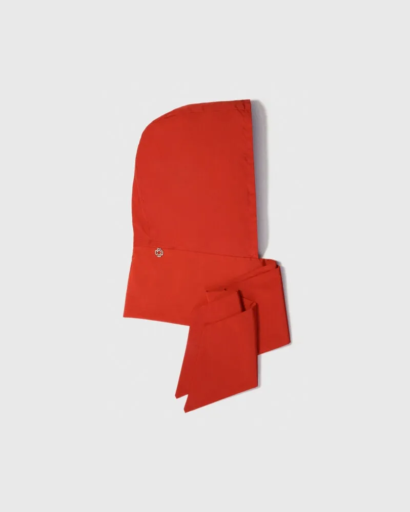 Maje Einrollbare Schalkapuze - Rot Rot