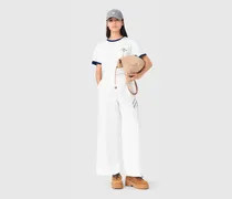 T-Shirt Im Lagen-look - Weiß