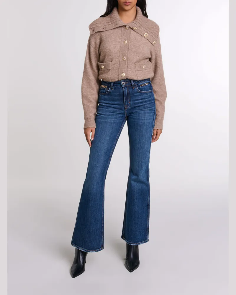 Maje Schlagjeans - Dunkelblau Dunkelblau