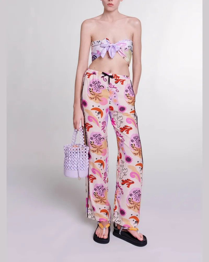 Maje Seidenhose - Imprime Paradisio Imprime
