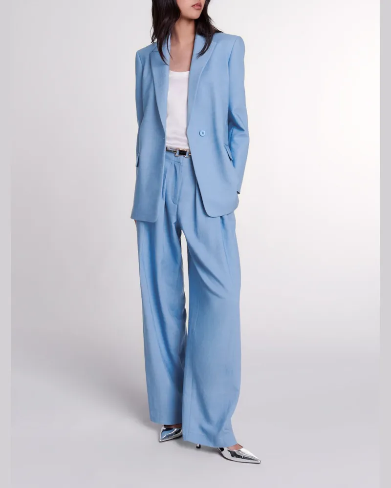 Maje Anzugjacke - Blau Blau