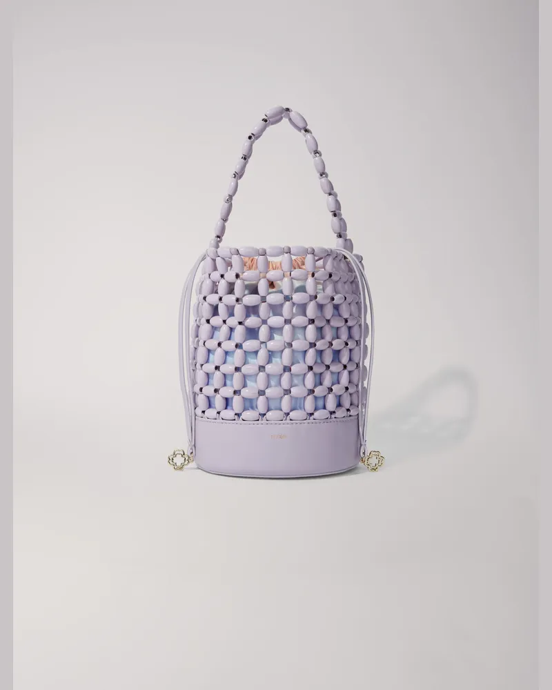 Maje Beuteltasche Mit Perlenbesatz - Parma Parma