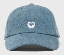 Cap Aus Denim - Blau