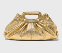 Milpli Mini-clutch Aus Metallicleder - Golden