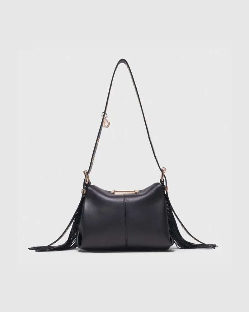 Maje Tasche Miss M Mini Mit Goldgriff Schwarz