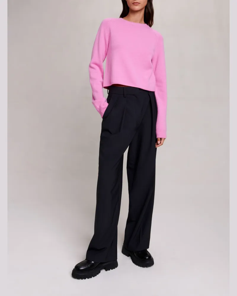 Maje Kaschmirpullover - Rosa Rosa