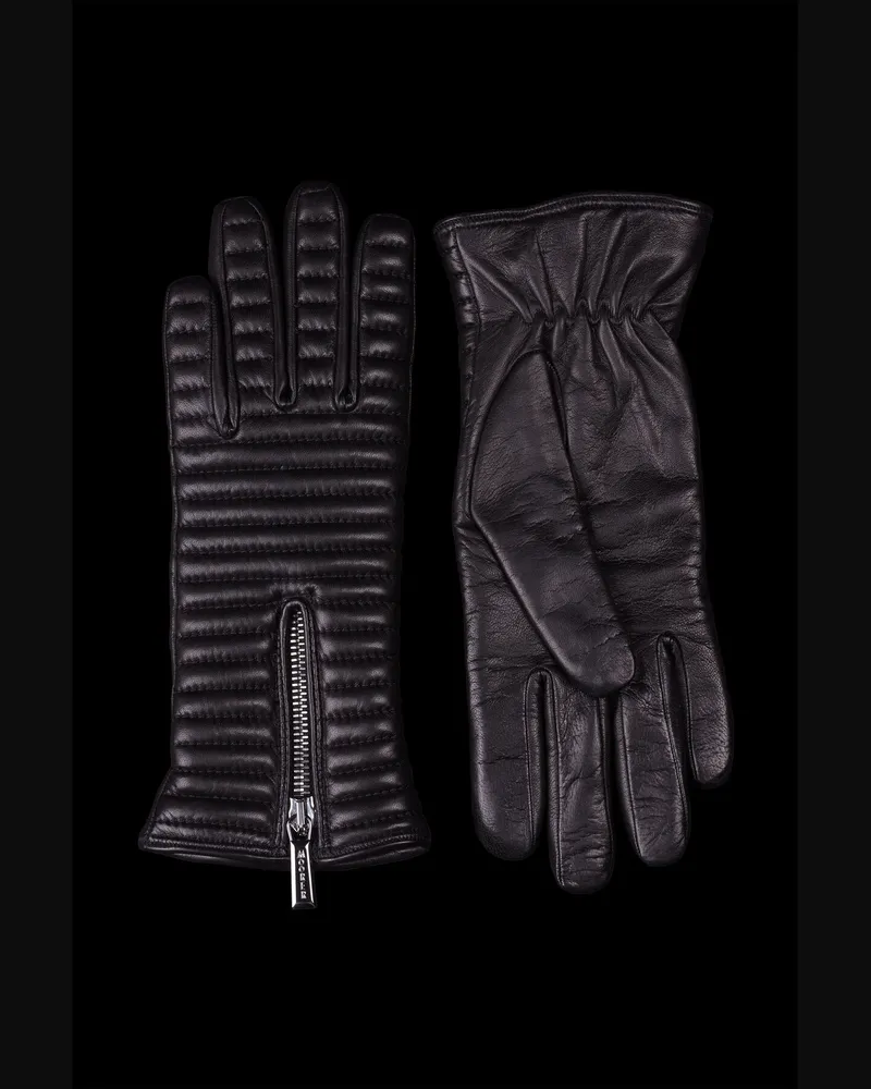 MOORER GUANTO QUILTED-QLD Nero